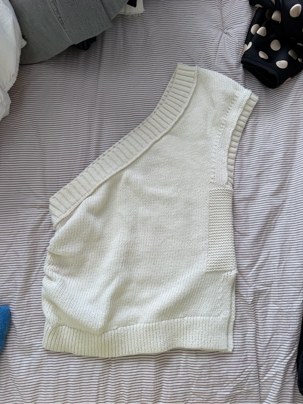maeve one shoulder sweater top size xs